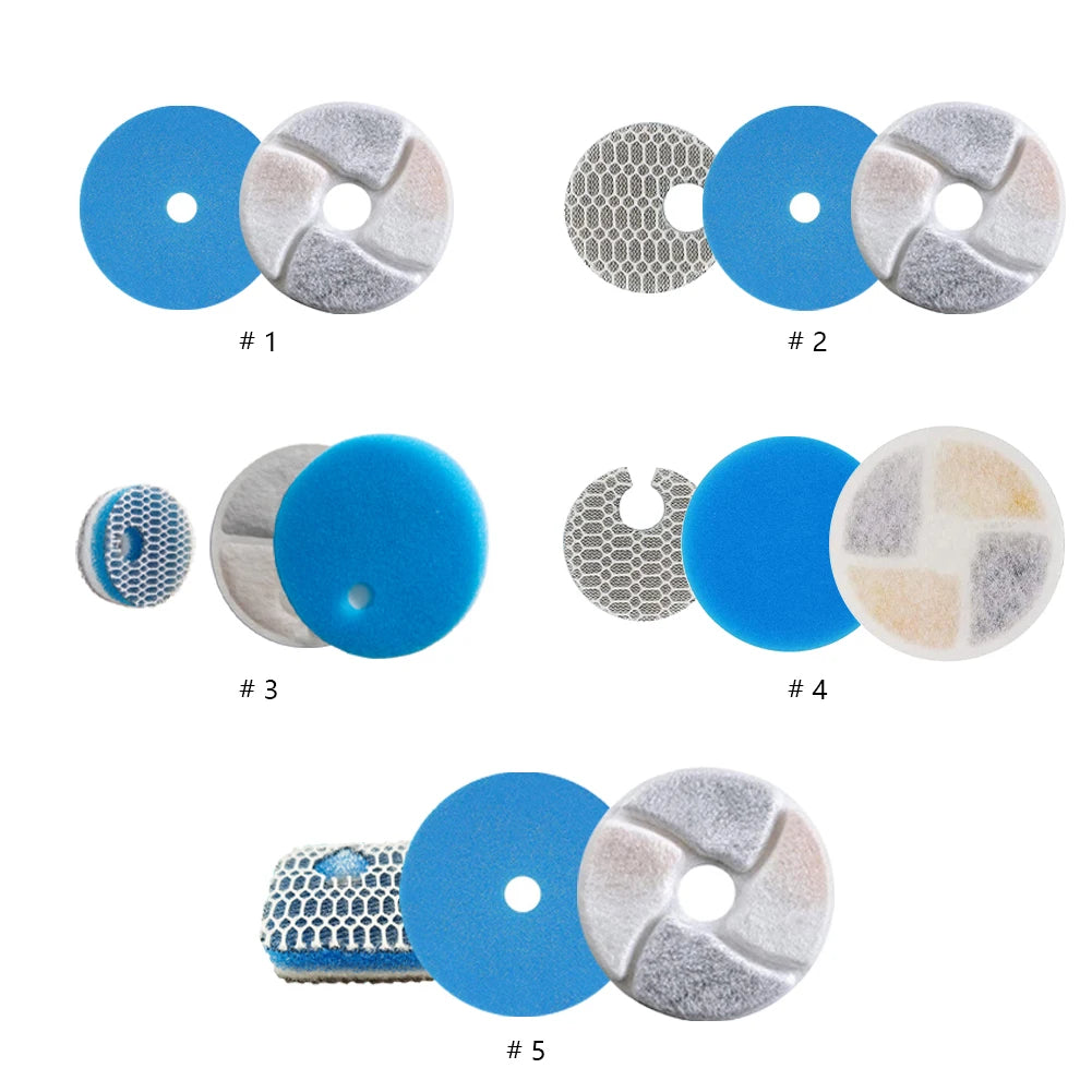 Shunmaii Cat Water Fountain Ion Resin Cotton Filter Replacement