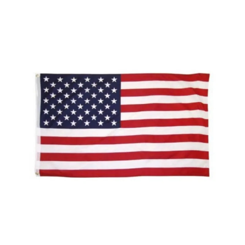 Embroidered American Flag Weatherproof Garden Flag
