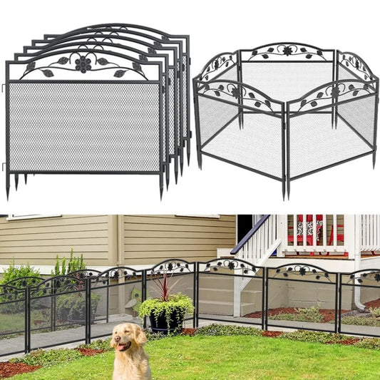 Decorative Garden Fence For Outdoor Dog Enclosure Barrier