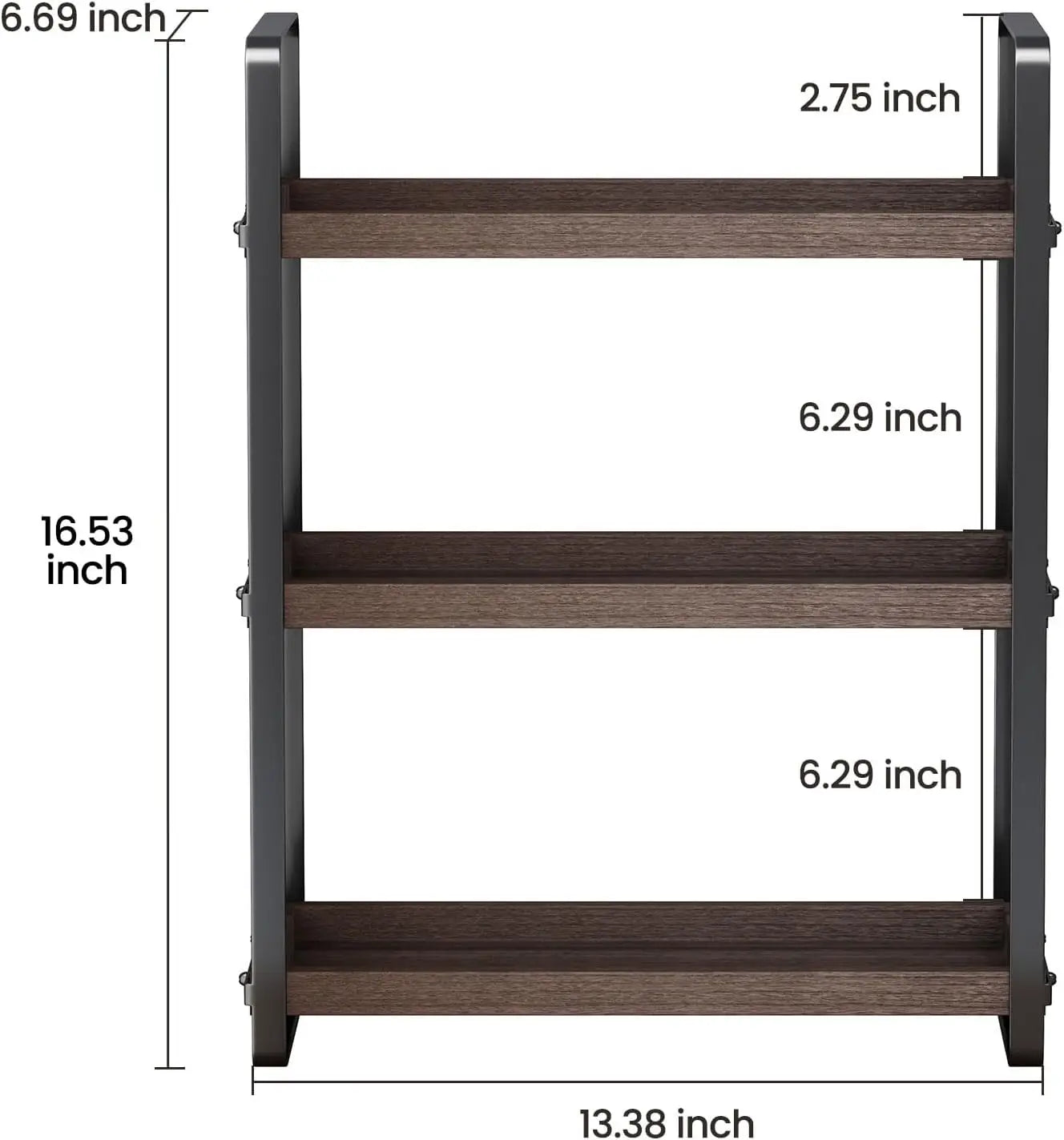 Three-Tier Bathroom Counter Organizer And Makeup Shelf Caddy