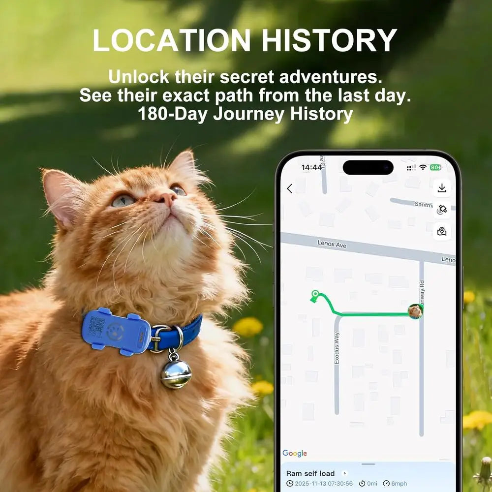 GPS Pet Tracker For Dogs And Cats With Proximity Alerts
