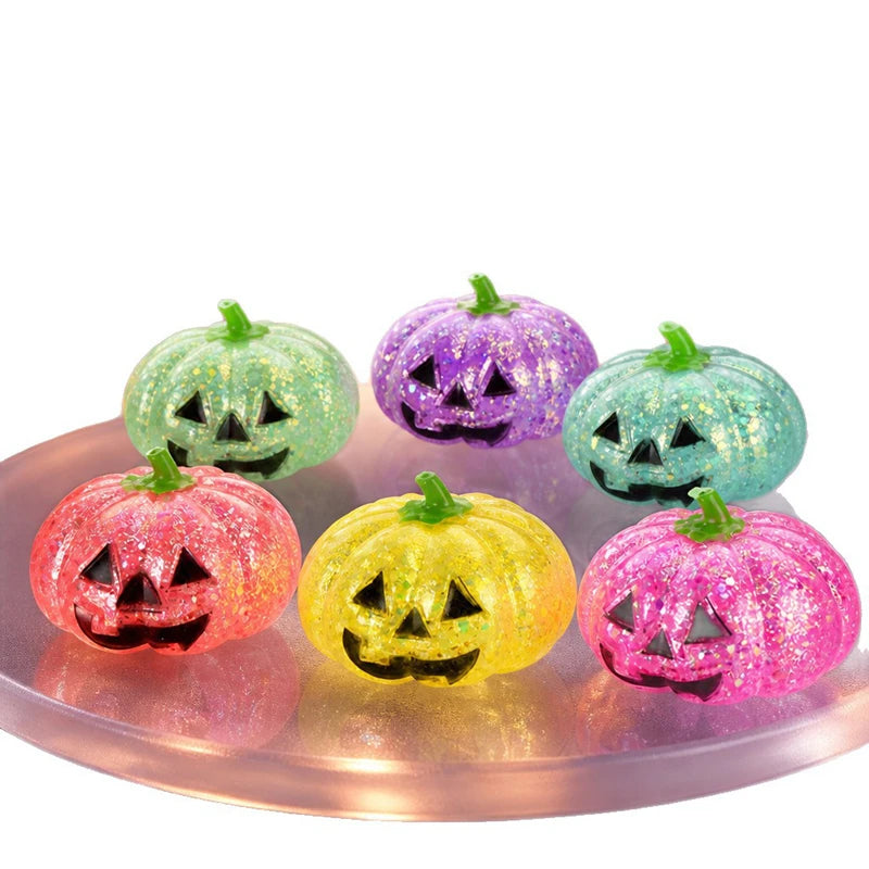 Halloween Pumpkin Squishy Toy Slow Rebound Stress Relief Ball