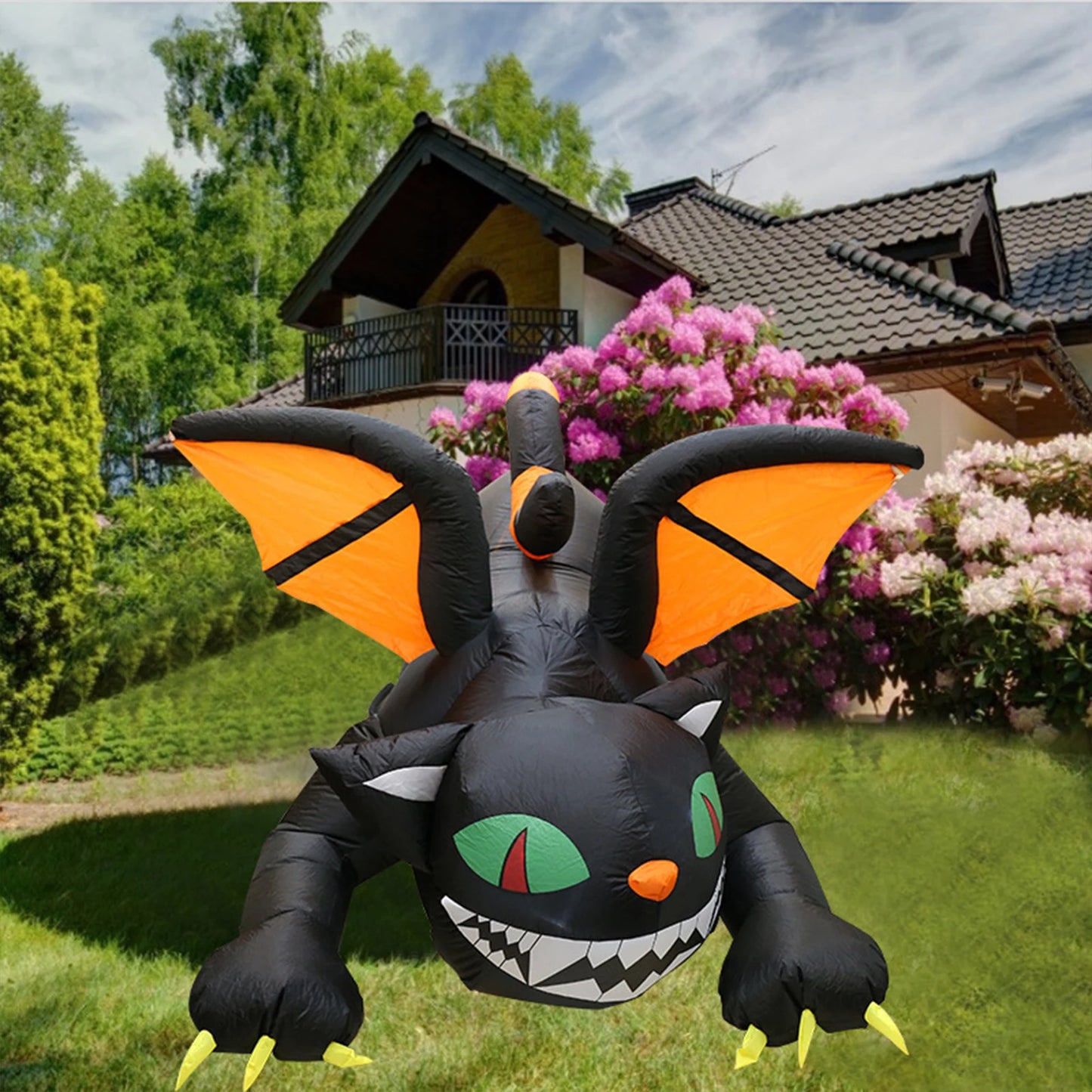 Halloween Inflatable Outdoor Decor With Built-In LED Light