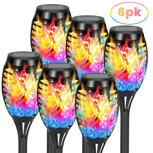 Solar Torch Lights Led Waterproof Outdoor Garden Lantern