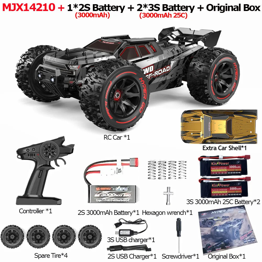 Jyscend MJX 14209 14210 V3.0 RC Car 4WD
