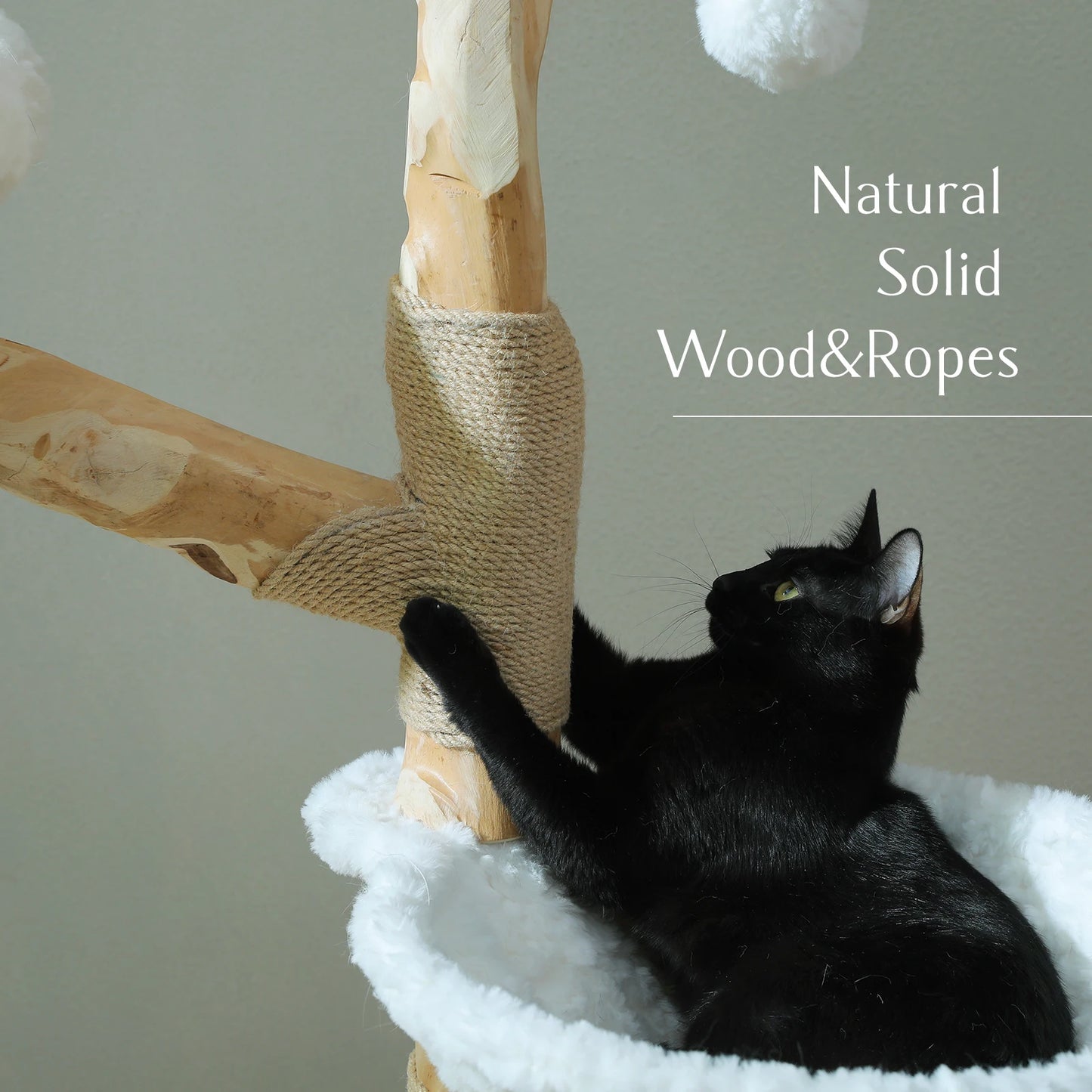 PAWZ Road Large Cat Tree Tower With Sisal Scratching Post