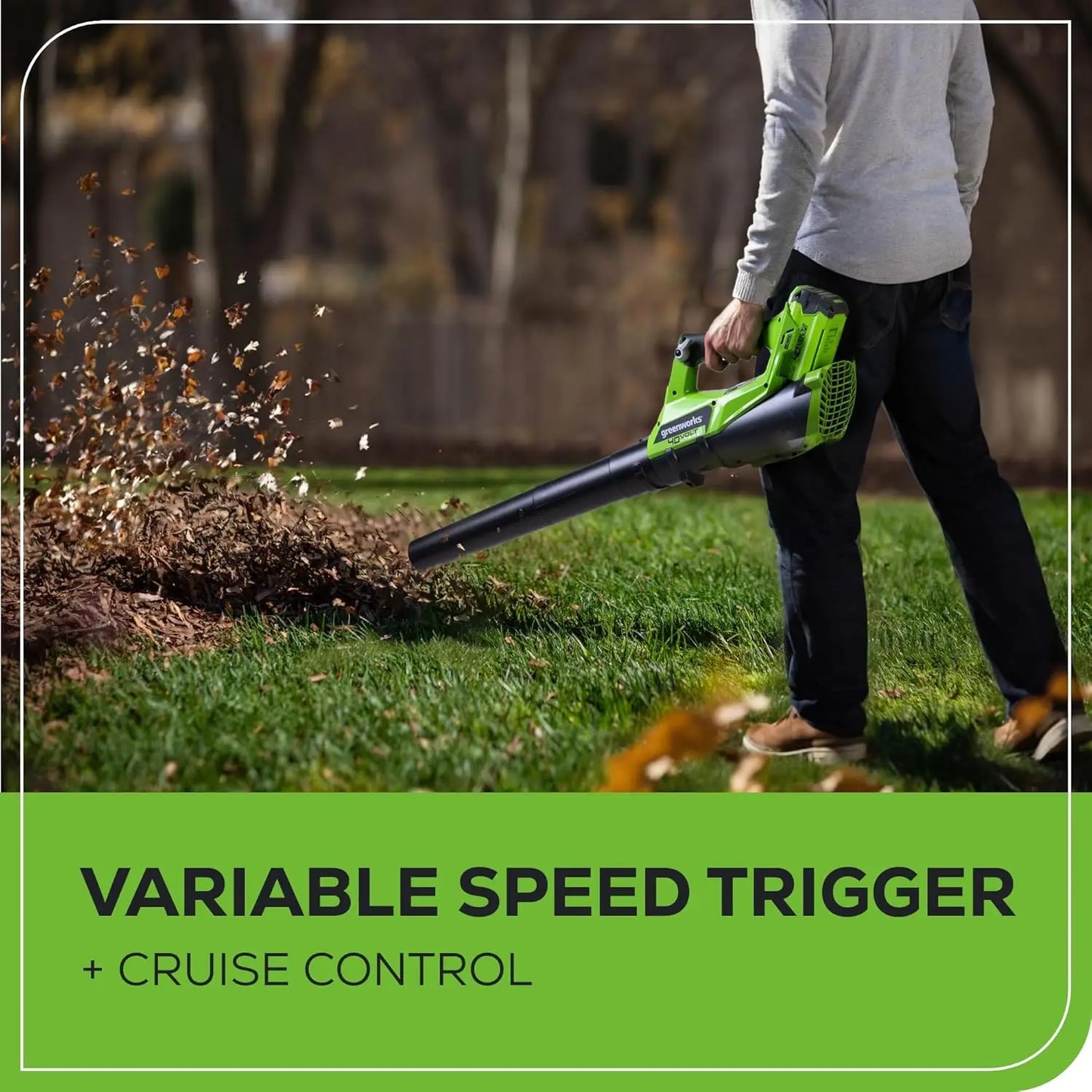 40V Cordless Yard Tool Kit With Trimmer And Leaf Blower