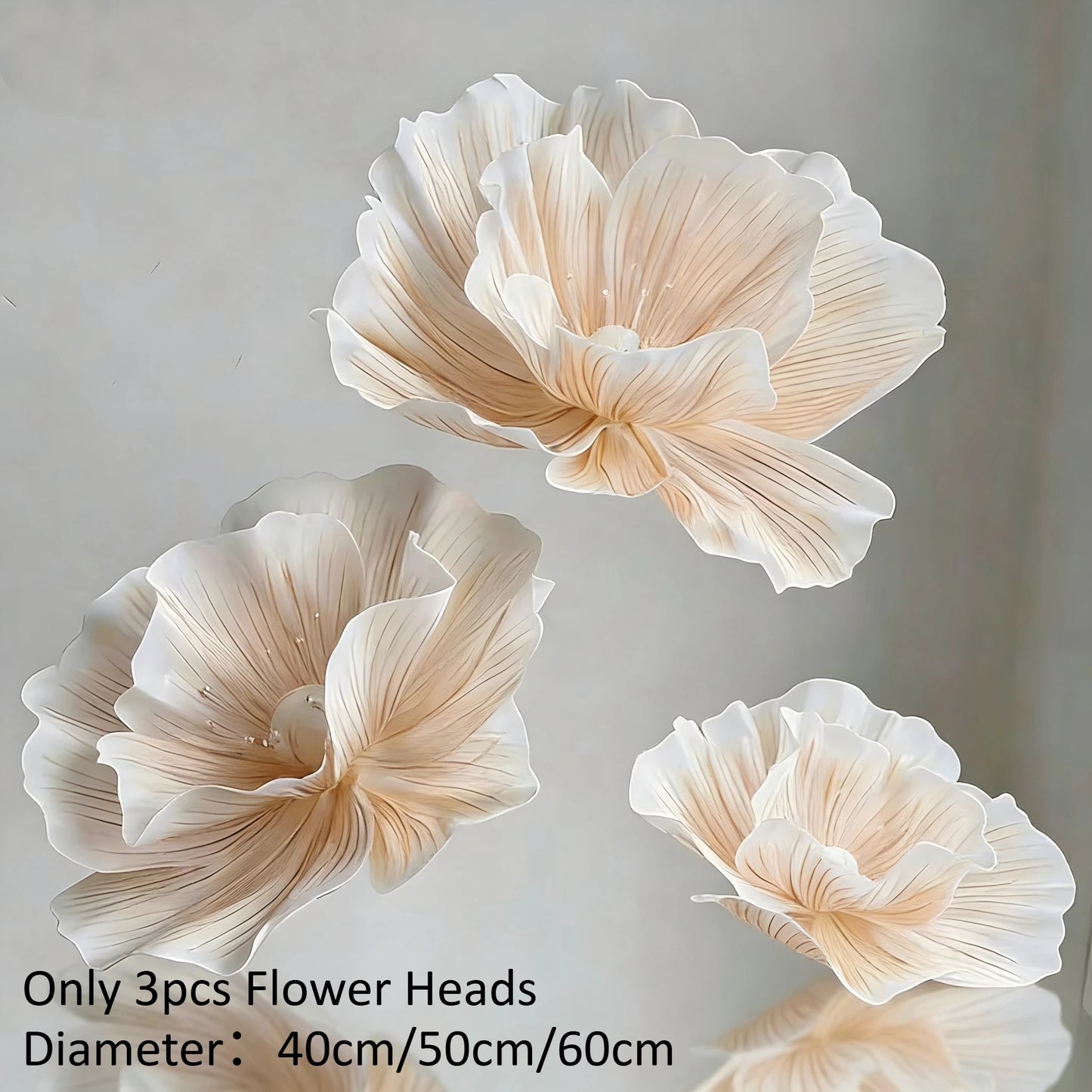 EVA Artificial Flower Display With Stand For Wedding And Home Decor