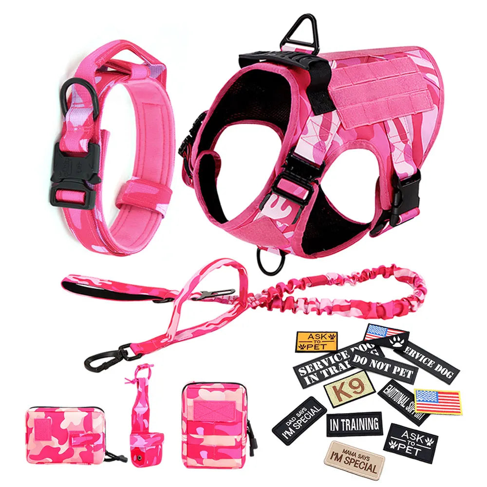 PETRAVEL CN Military Camouflage Dog Harness