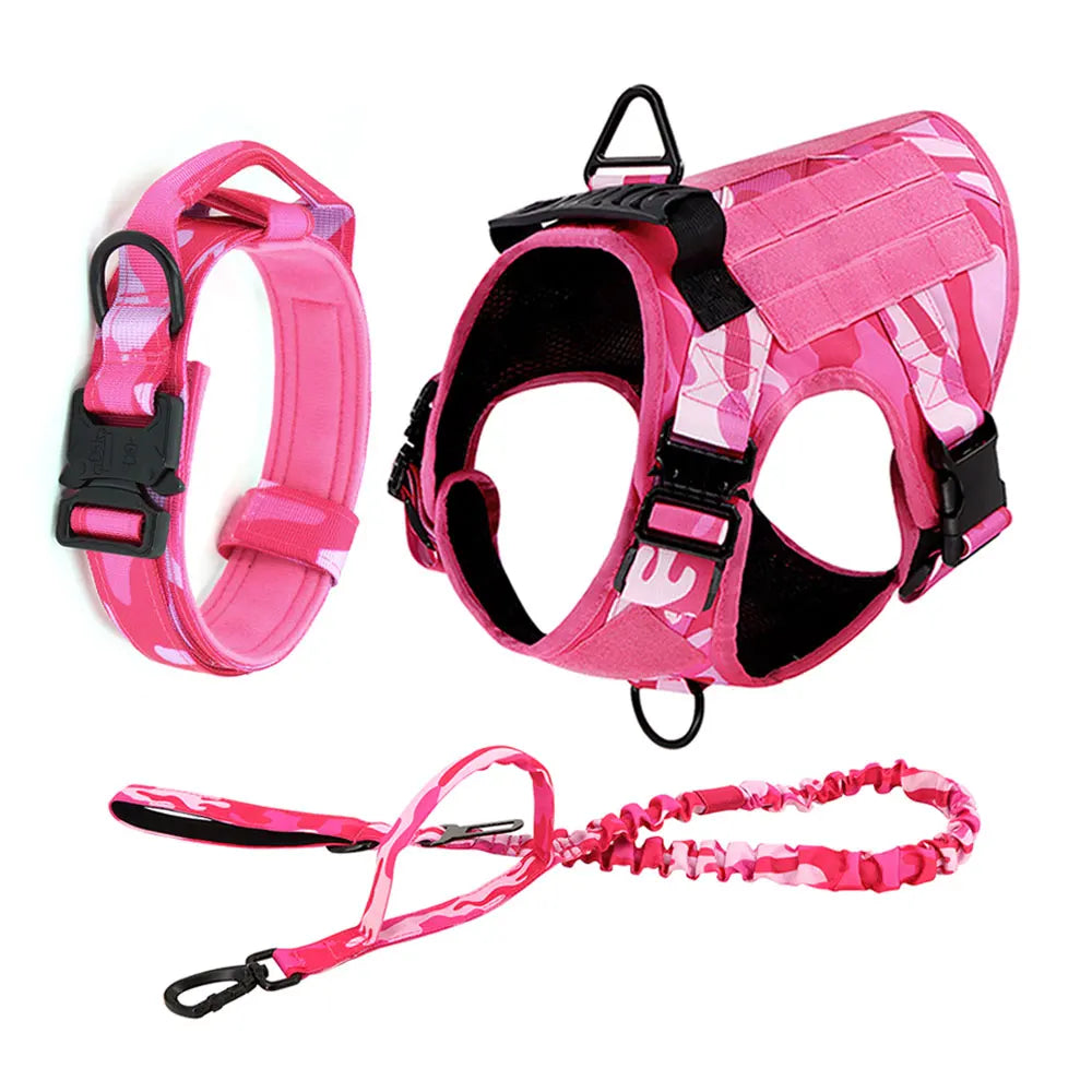 PETRAVEL CN Military Camouflage Dog Harness