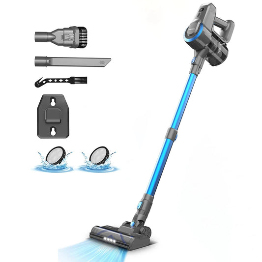 INSE N300 Cordless Upright Vacuum Cleaner For Car Carpet And Hard Floors