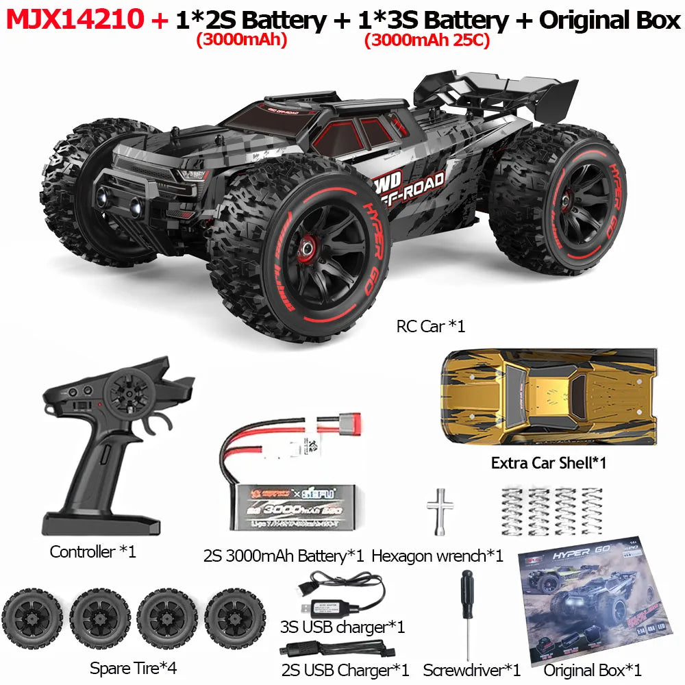 Jyscend MJX 14209 14210 V3.0 RC Car 4WD