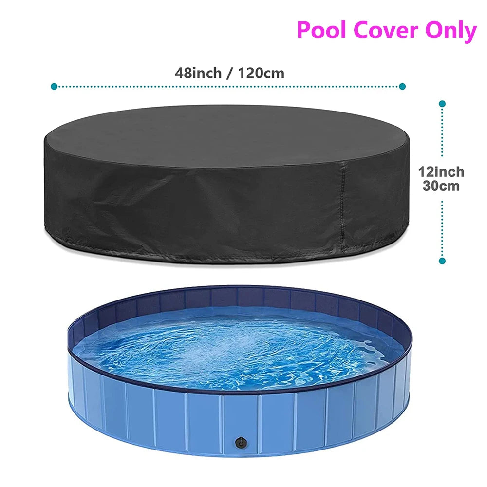PETRAVEL Dog Pool Portable Bath Tub for Large Dogs