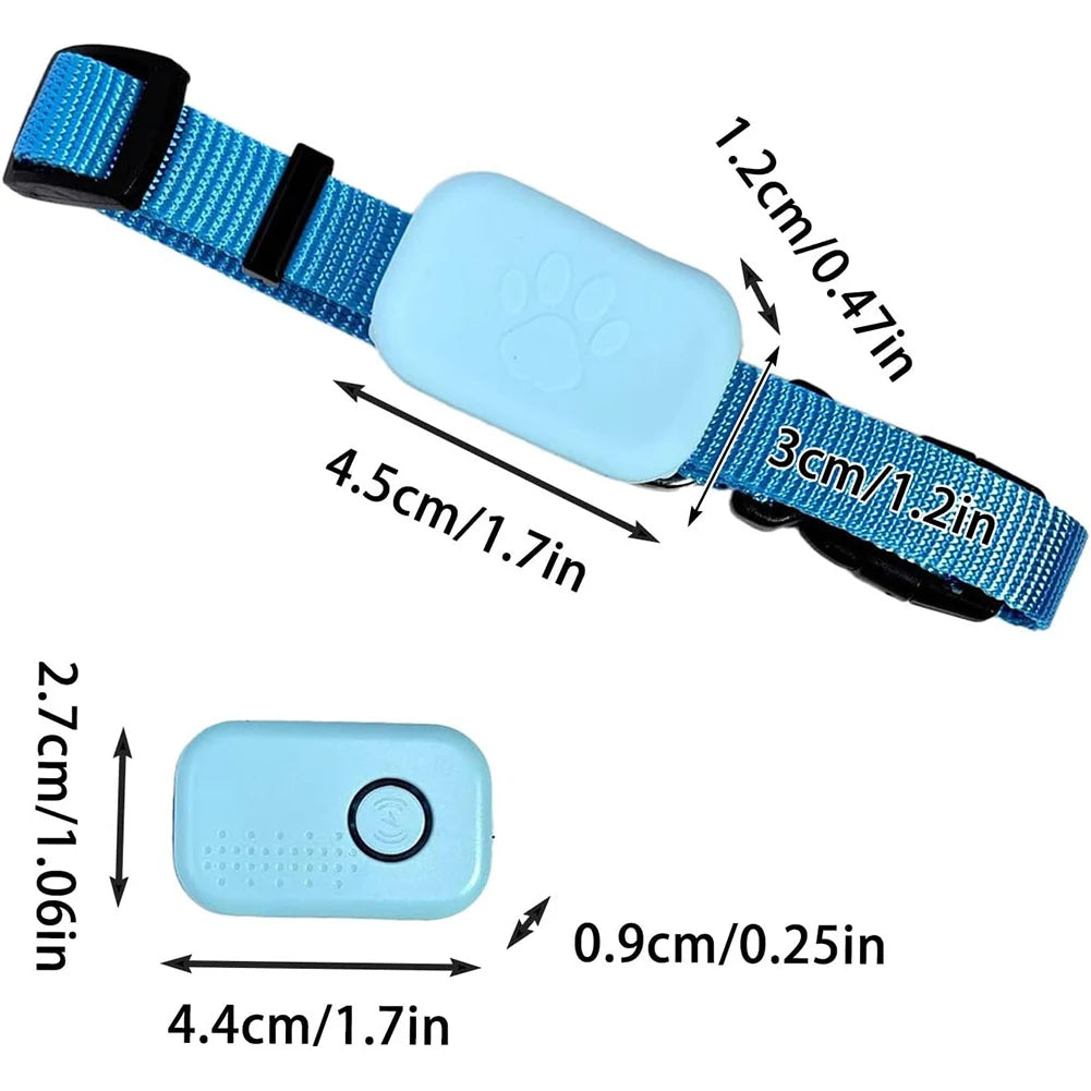 Pet GPS Tracker With Adjustable Collar For Cats And Dogs