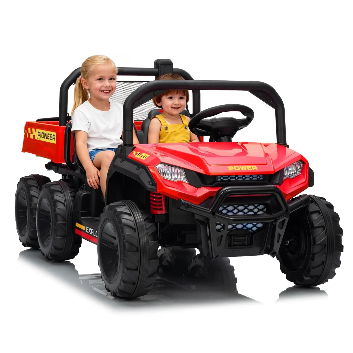 24V Two Seater Ride On Electric Dump Truck With Remote