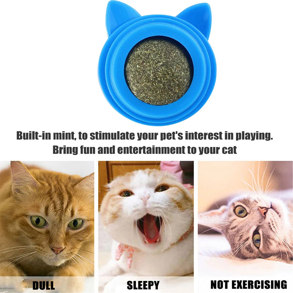 VKTECH Rotatable Catnip Molar Stick For Cats Teeth Cleaning