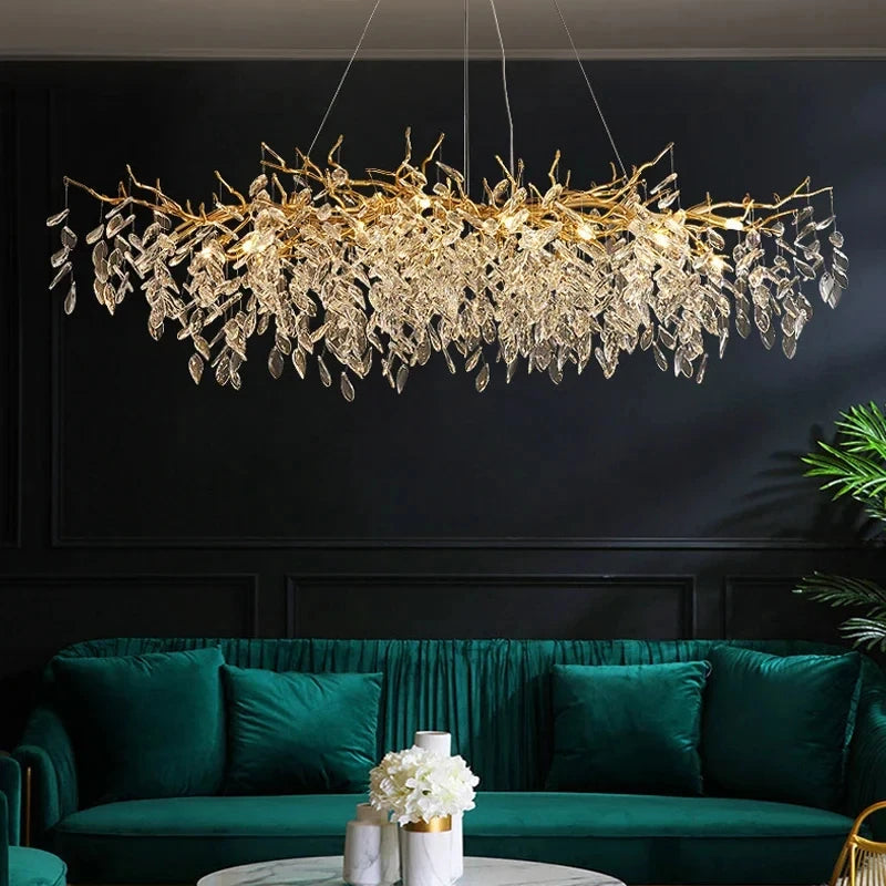 Normichy Luxury Crystal LED Chandeliers For Living And Dining