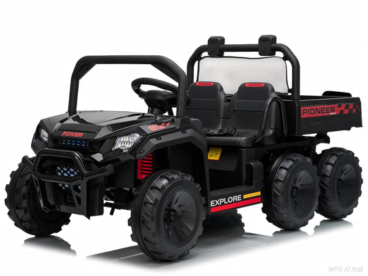 24V Two Seater Ride On Electric Dump Truck With Remote
