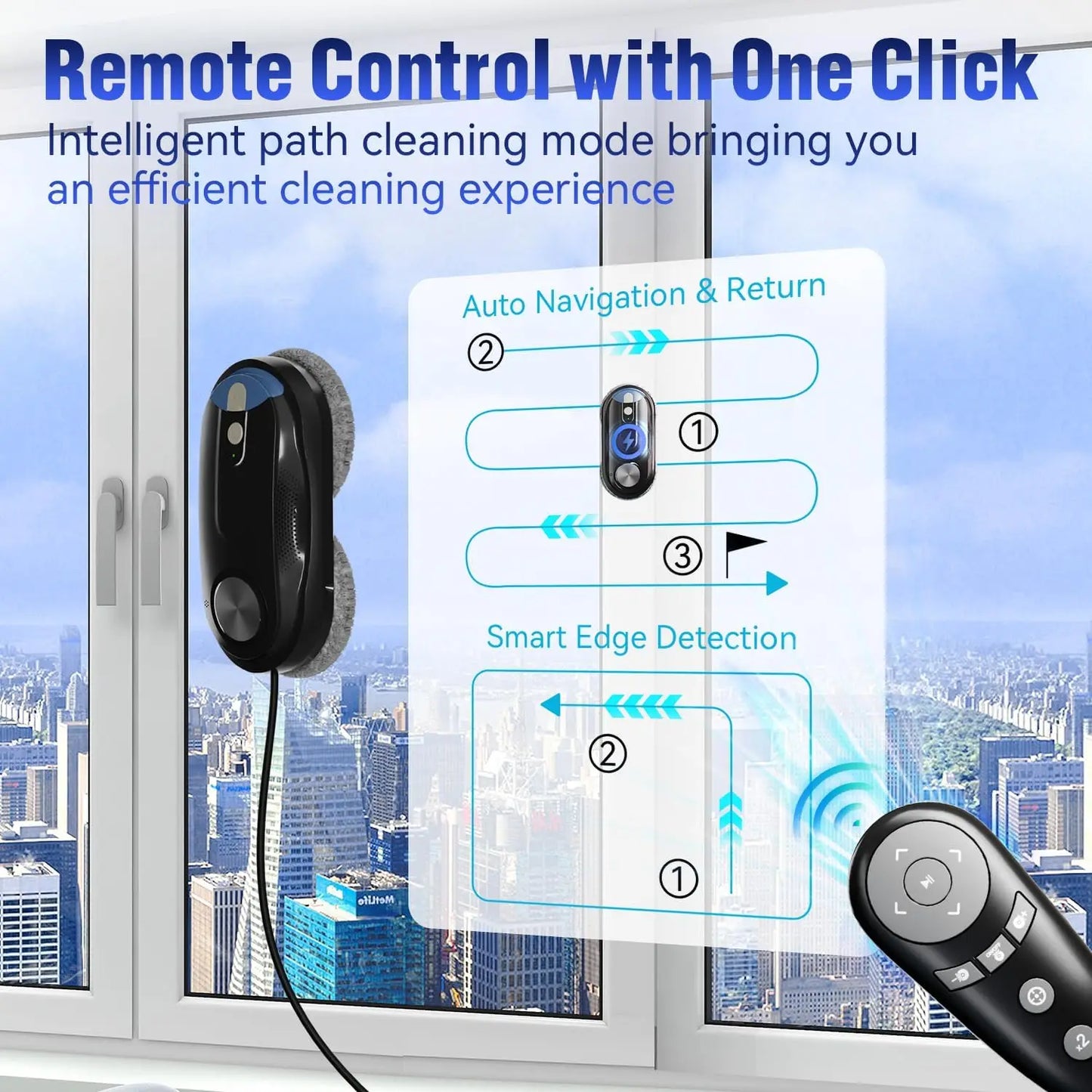 Window Cleaning Robot With AI Path Planning Edge Detection