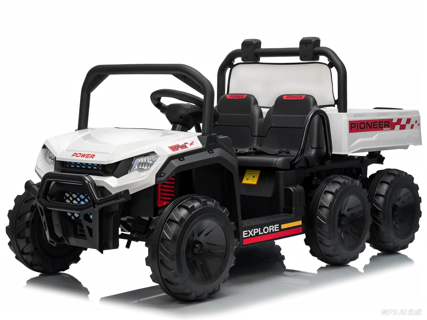 24V Two Seater Ride On Electric Dump Truck With Remote