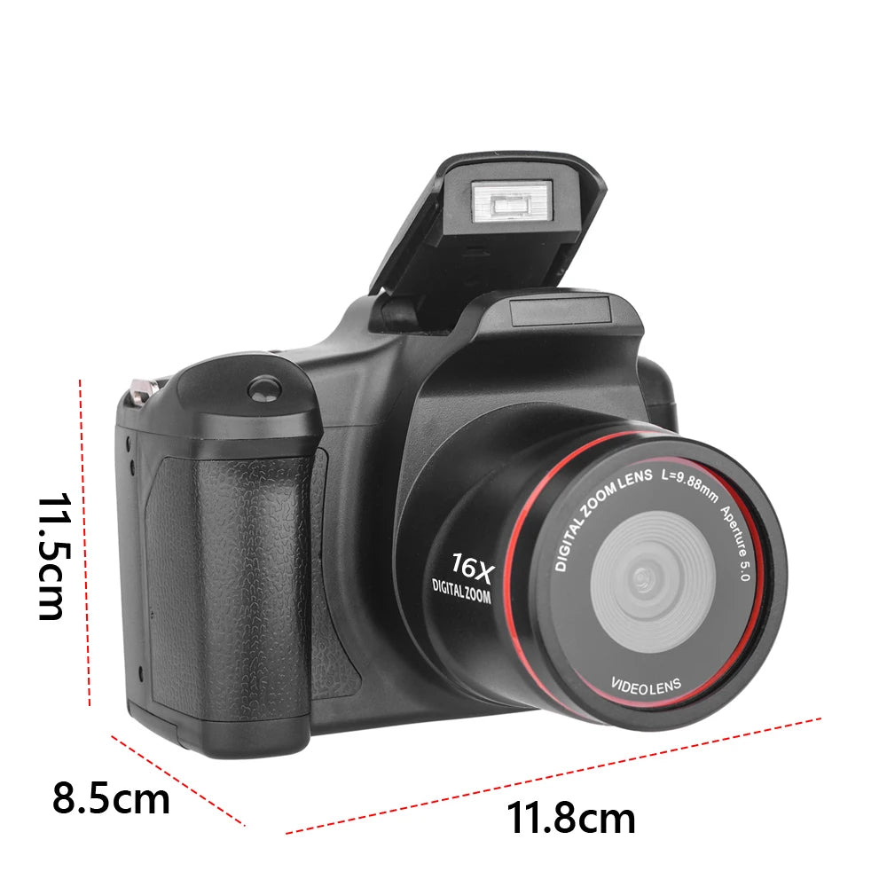 ALLOYSEED 1080P Digital Camcorder With 16X Zoom