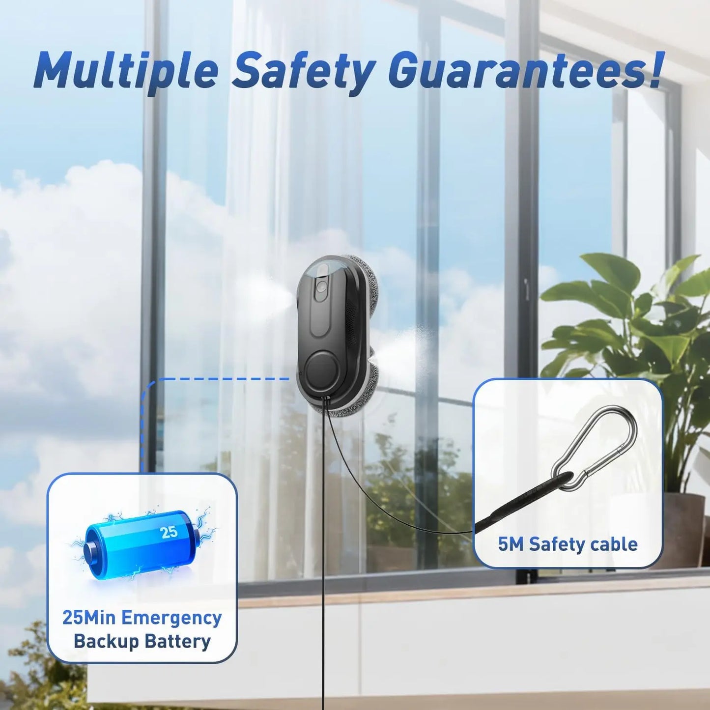 Window Cleaning Robot With AI Path Planning Edge Detection