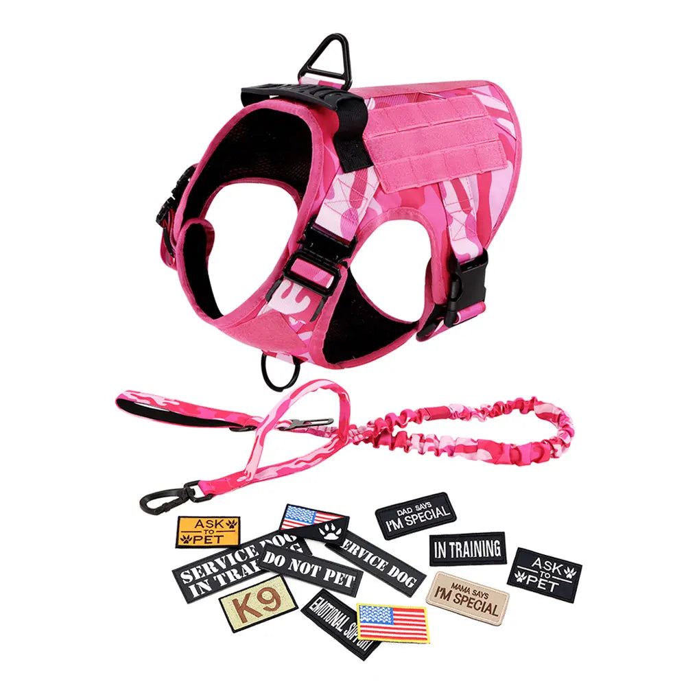 PETRAVEL CN Military Camouflage Dog Harness