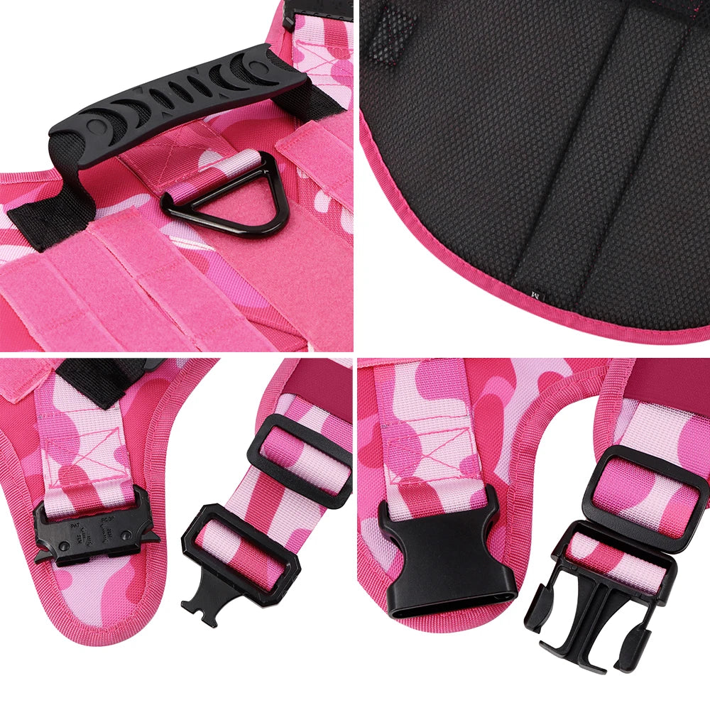 PETRAVEL CN Military Camouflage Dog Harness