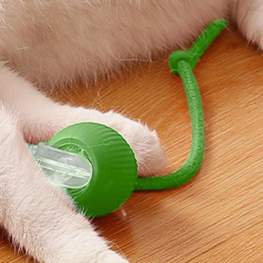 Automatic Interactive Cat Ball Toy Rechargeable Smart Rolling Ball