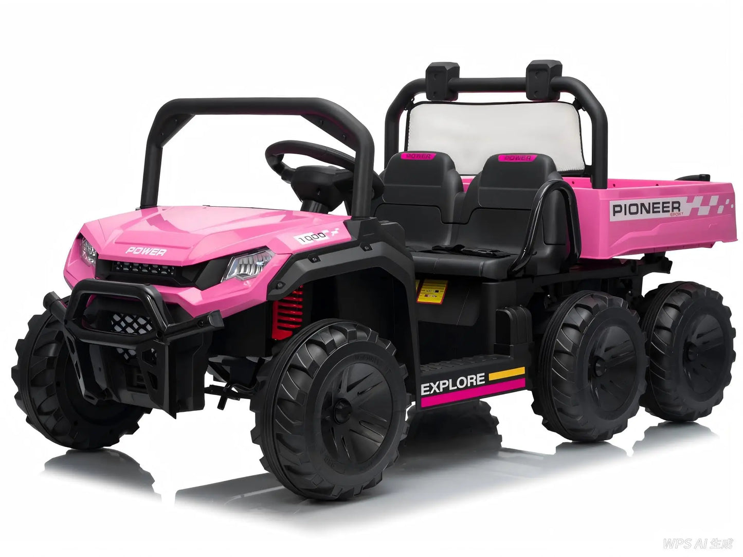 24V Two Seater Ride On Electric Dump Truck With Remote