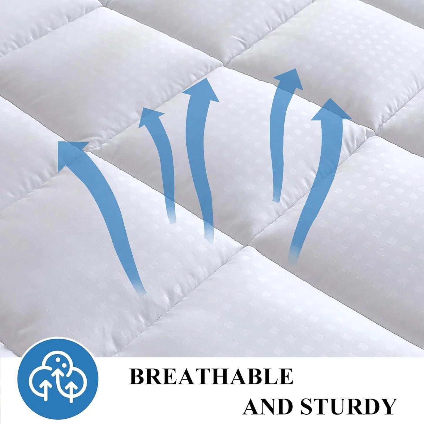 easYum Mattress Protector 360 GSM Breathable Dustproof