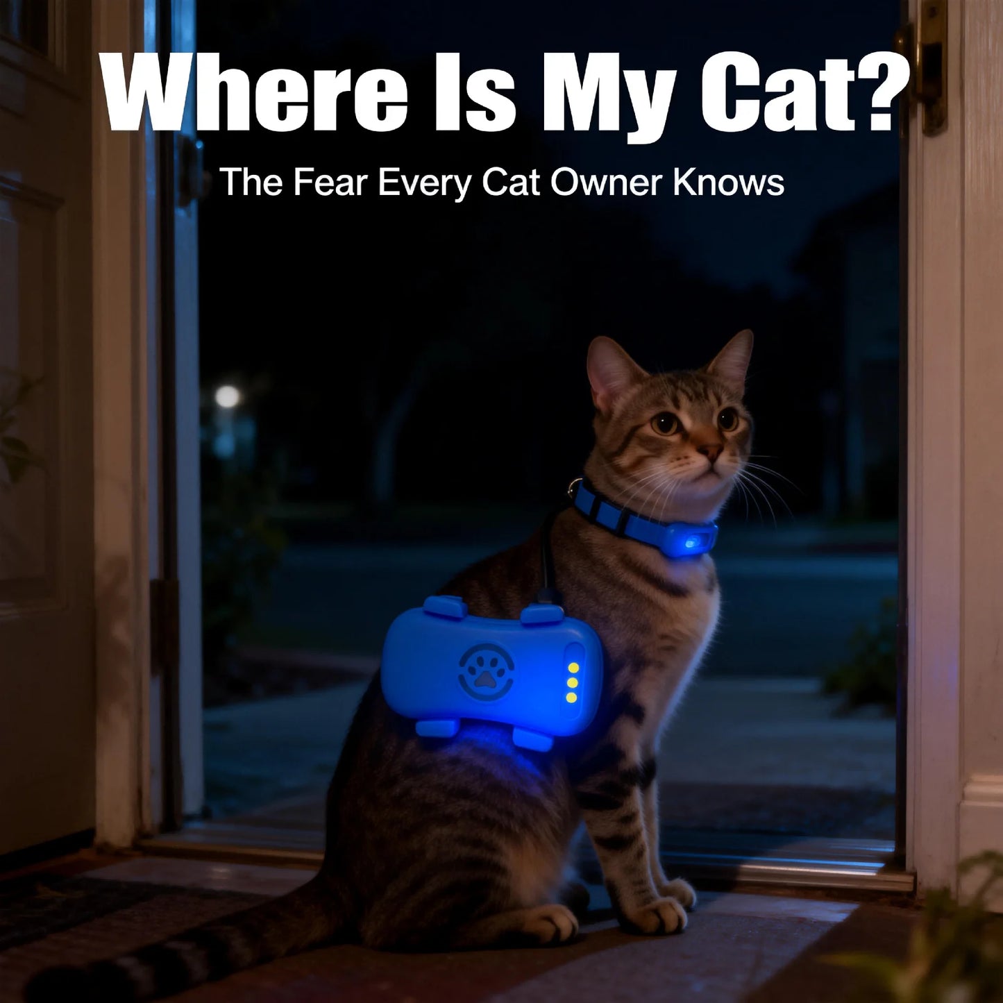 Wanwaytech 4G GPS Pet Tracker Locator With Geo Fence