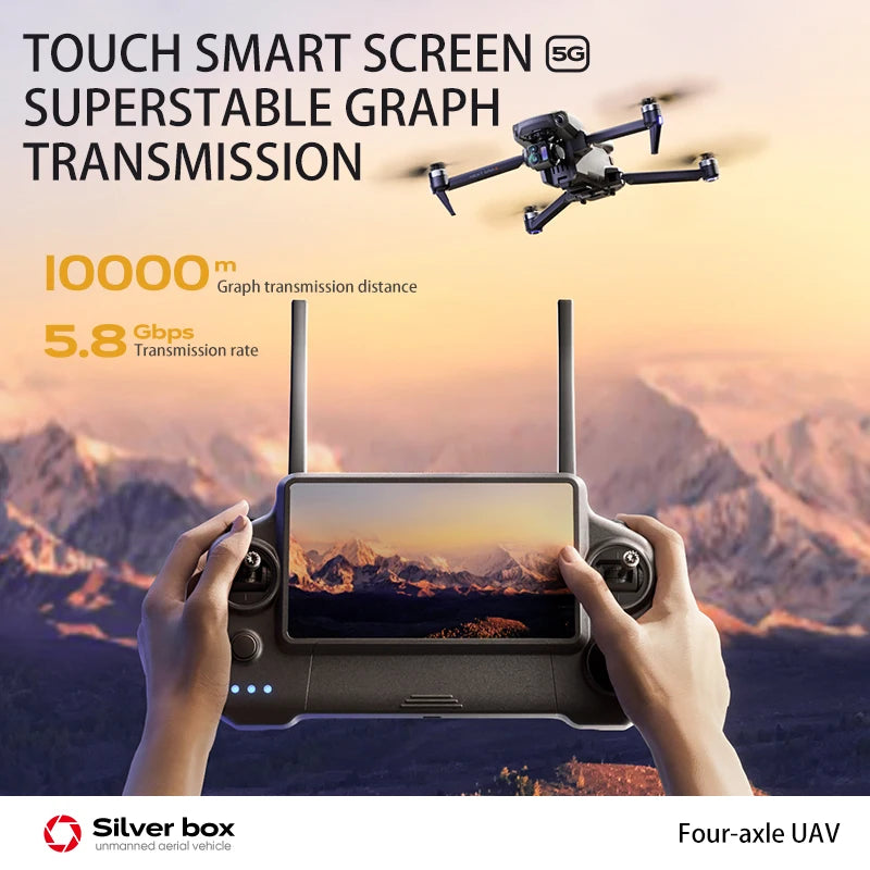 JJRCC P7 MAX GPS Drone With Screen Remote Control 8K