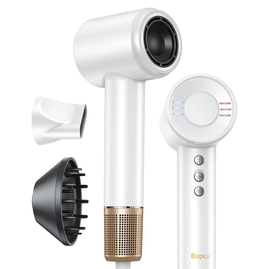 BOPCAL Brushless Hair Dryer 120000 RPM Negative Ion 1500W
