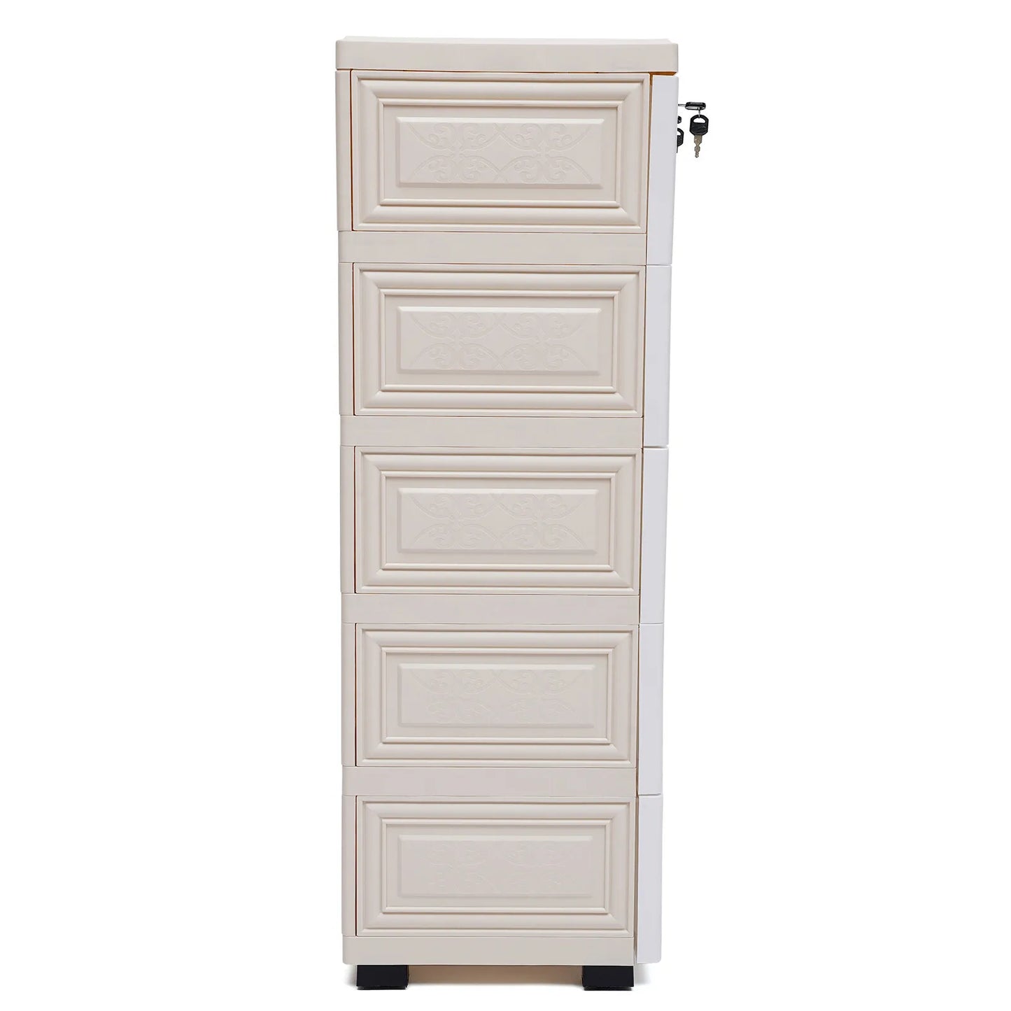 Polar Bear 5 Layers Closet Dresser Organizer With 6 Drawers