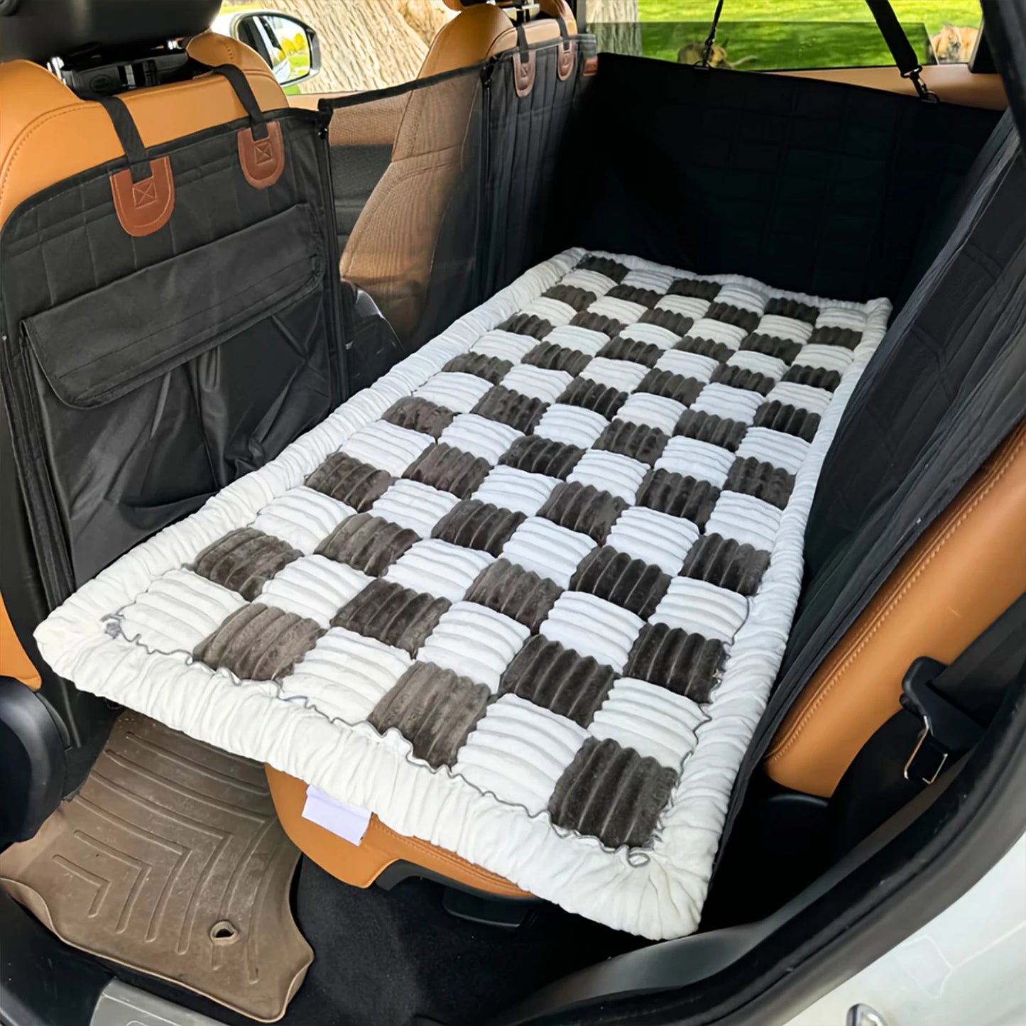 PETRAVEL Dog Bed Mat Car Seat Cover Anti Slip Washable