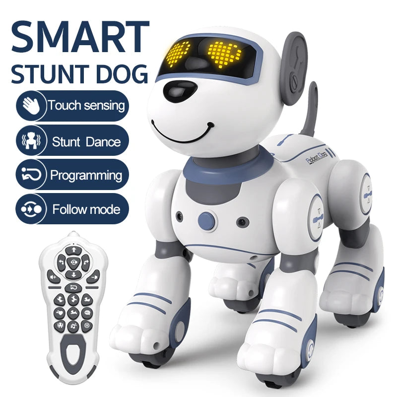Kelaton RC Robot Dog With Voice Command And Programmable Touch