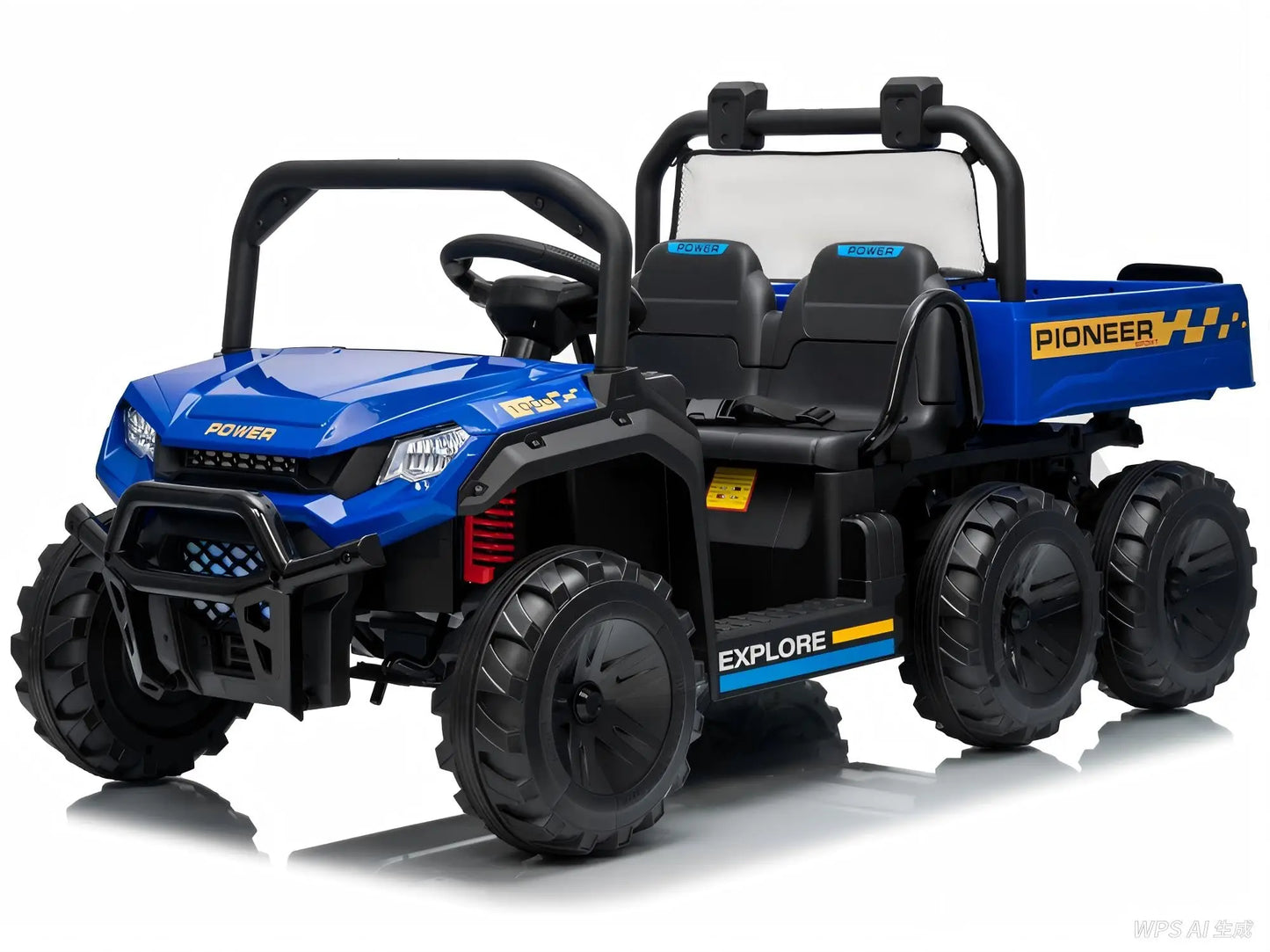 24V Two Seater Ride On Electric Dump Truck With Remote