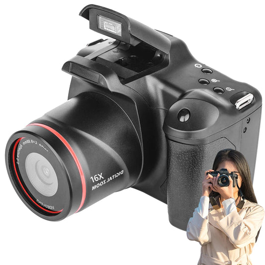 ALLOYSEED 1080P Digital Camcorder With 16X Zoom