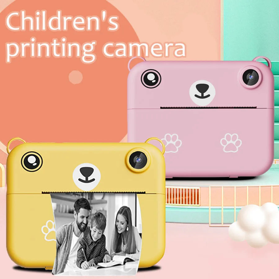Kids Digital Camera With Instant Print And Mini Thermal Printer