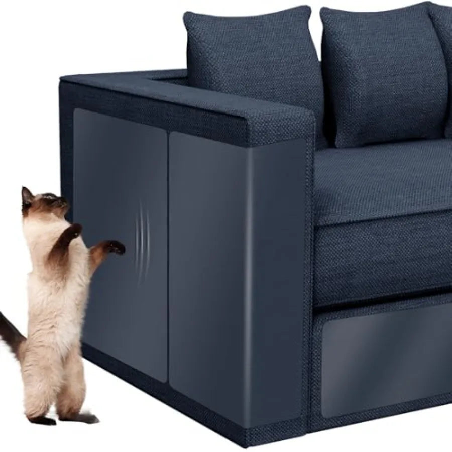 Cat Scratch Furniture Protector 12 Pack Clear Self Adhesive Guards