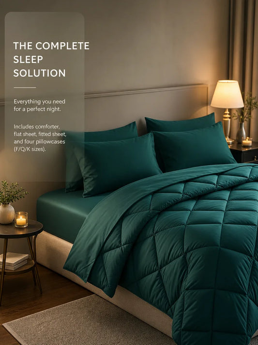 EasYum Bedding Sets Comforter and Sheets Pillowcases