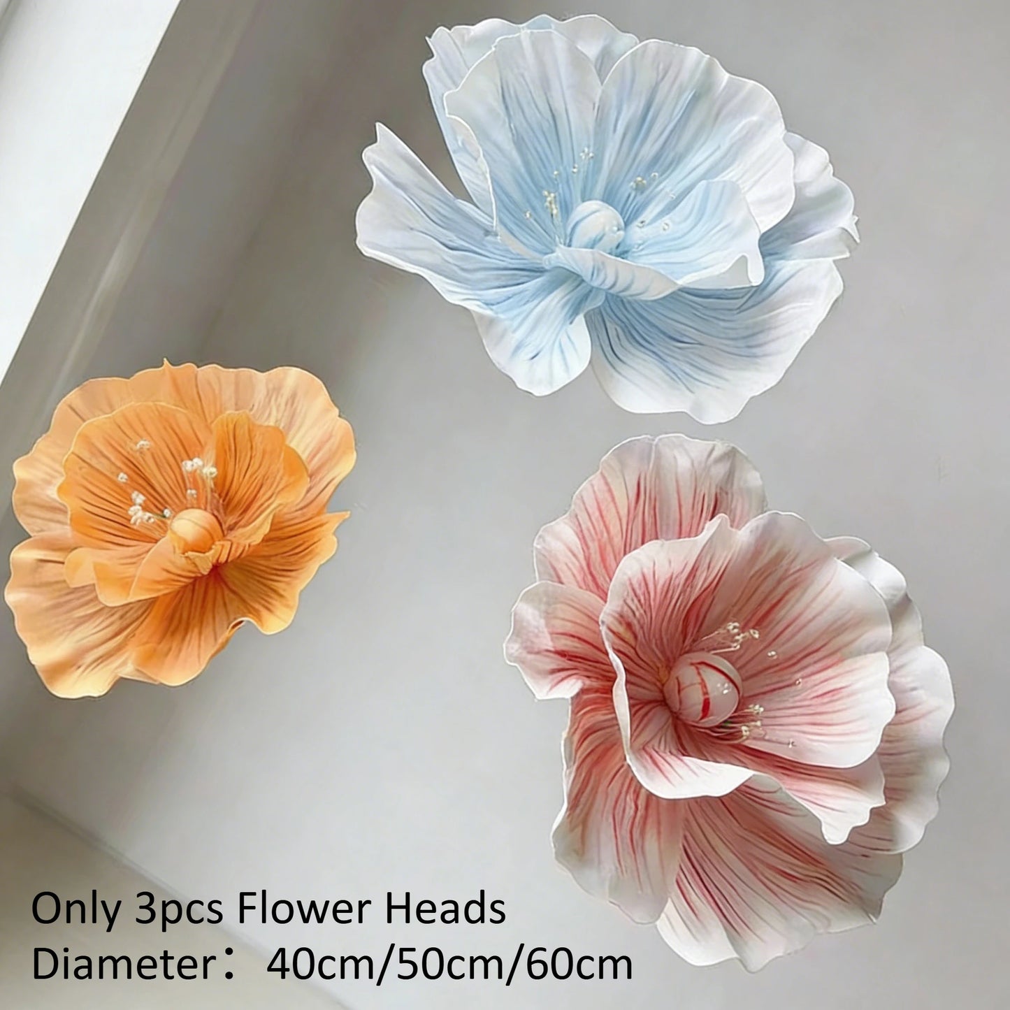 EVA Artificial Flower Display With Stand For Wedding And Home Decor