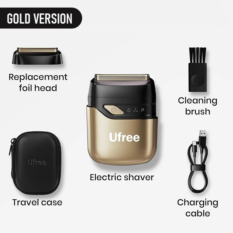 Ufree Electric Razor For Men Wet Dry Cordless Foil Shaver