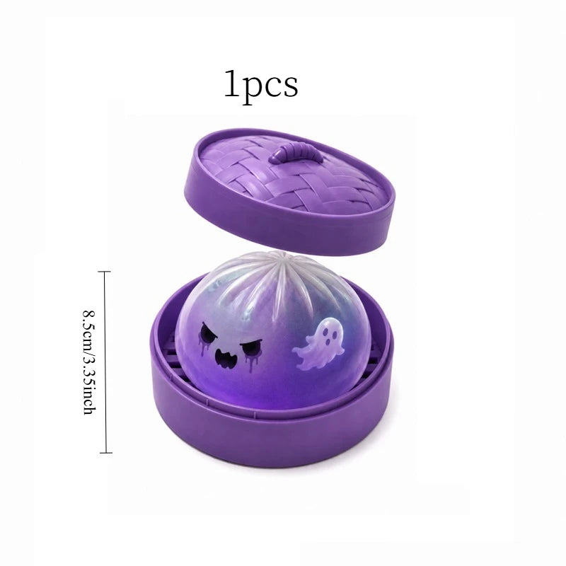 Halloween Ghost Dumpling Slow Rebound Squishy Sensory Toy Gift
