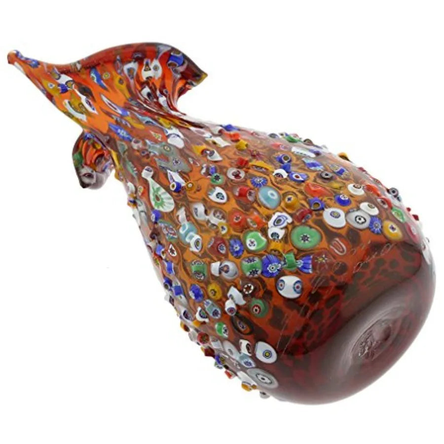 Mosaic Blooming Flower Vase Glass Porcelain Home Decor