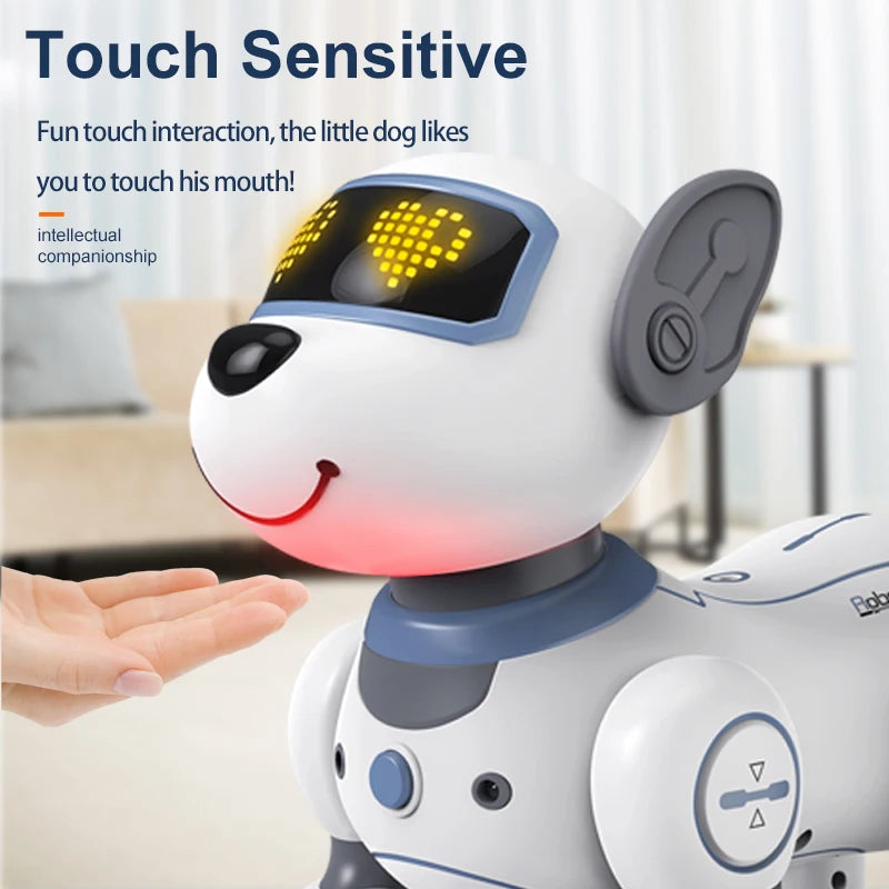 Kelaton RC Robot Dog With Voice Command And Programmable Touch