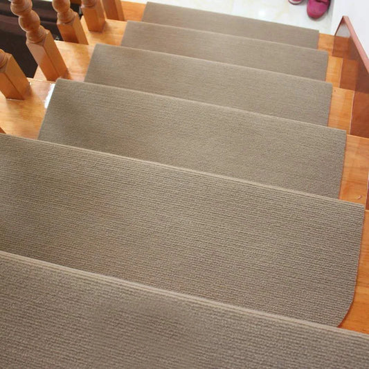 Non Slip Carpet Stair Treads 13 Pieces Indoor Safety Covers