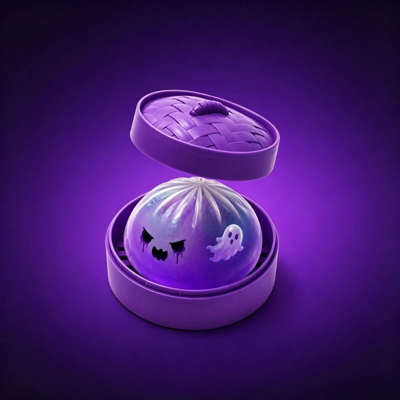 Halloween Ghost Dumpling Slow Rebound Squishy Sensory Toy Gift