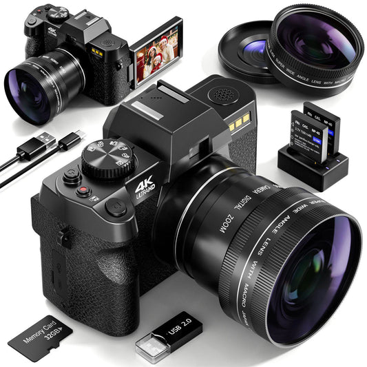 NBD 48MP Digital Camera With 4K Autofocus WiFi App Control
